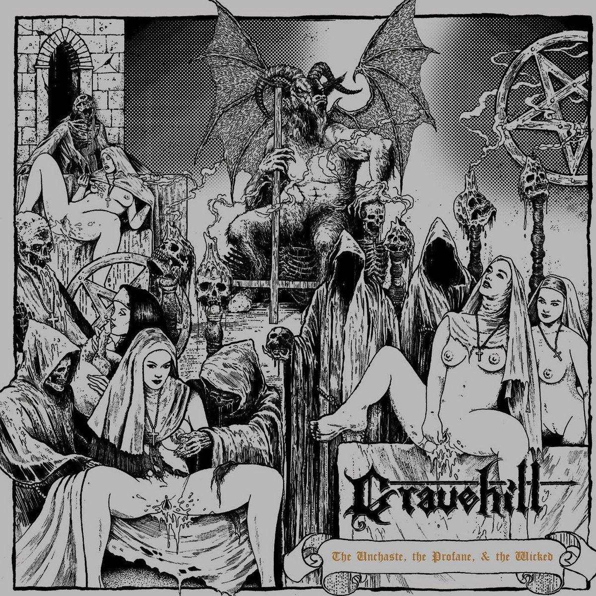 Gravehill - The Unchaste, The Profane & The Wicked CD - Click Image to Close